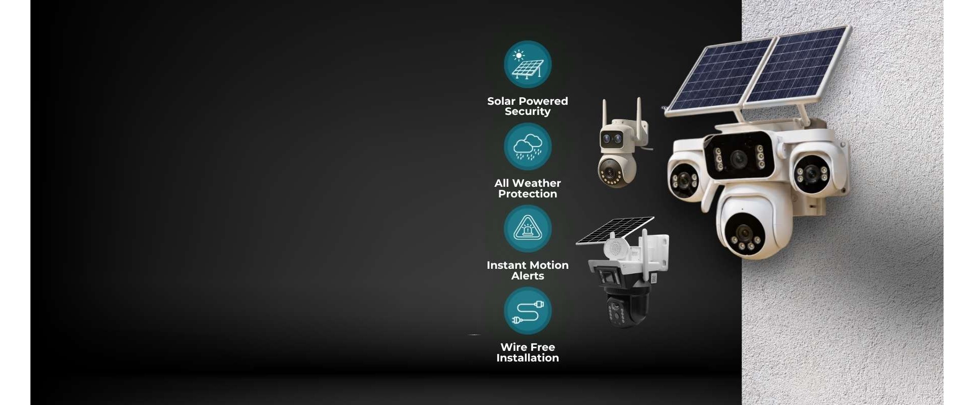 Solar Powered Wifi Camera